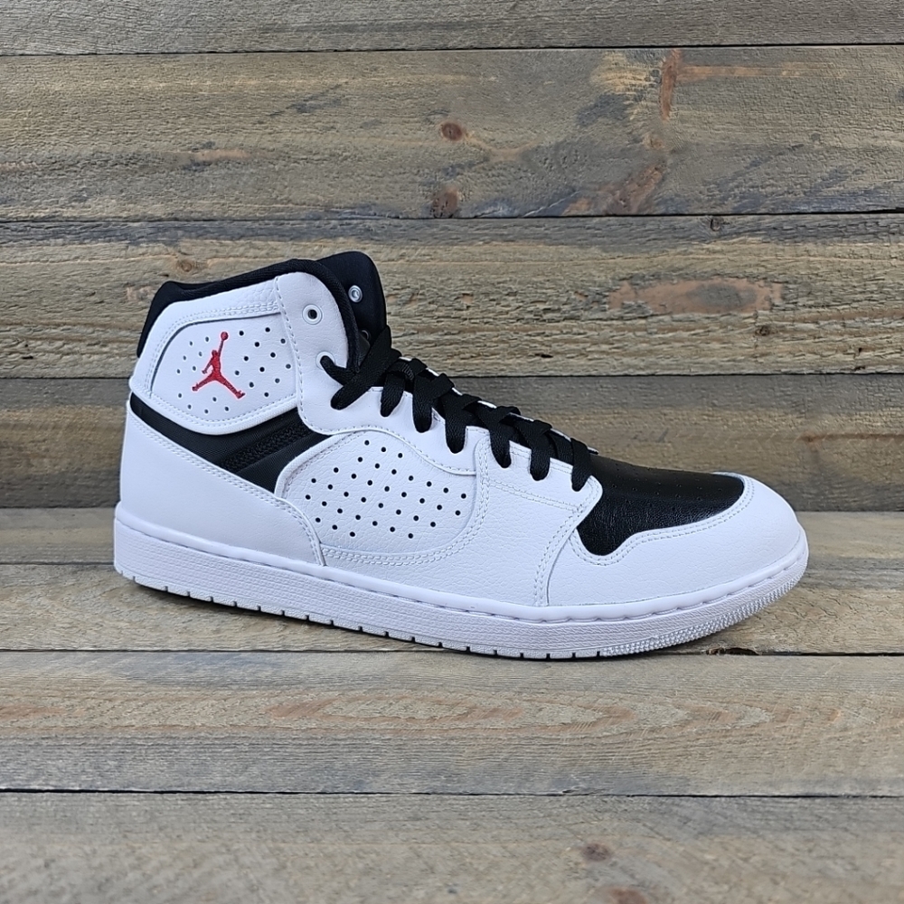 Nike Jordan Access Men's High Top Shoes White,Gym-Red,Black